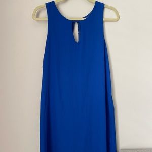 Blue shift cute dress